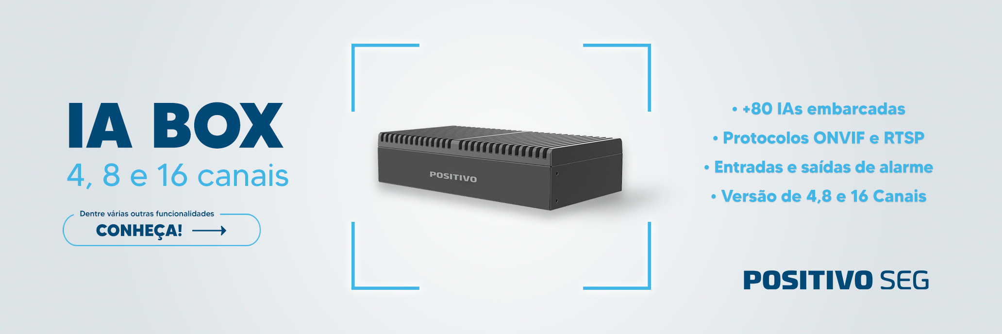 Banner destacando as soluções da IA Box Positivo SEG